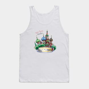 Cathedral of Vasily the Blessed, Moscow, Russia Tank Top